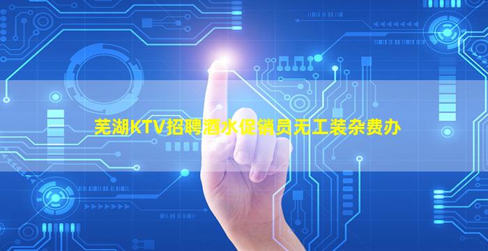 芜湖KTV招聘酒水促销员无工装杂费办